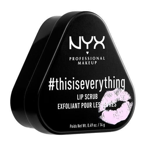 NYX Lab skrabi #THISISEVERYTHING Lip Scrub, parvarish, tiklash, tus 01, och pushti, 14 g