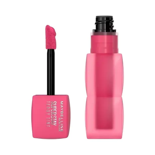 Maybelline Suyuq matt tint-bo'yoq Super Stay Teddy Tint, ton 45 PINKY PROMISE