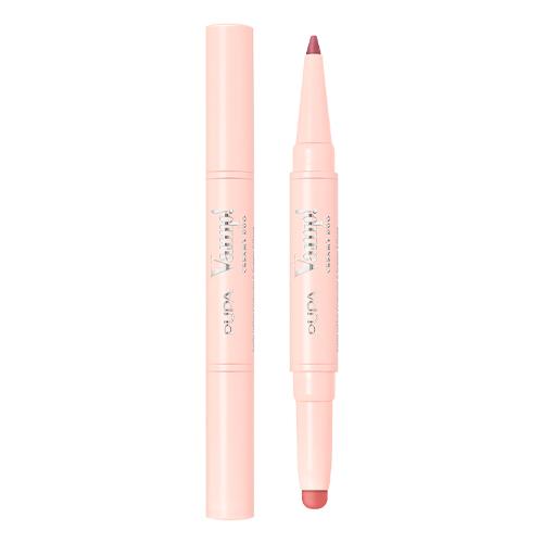 PUPA Lab bo'yog'i VAMP! CREAMY DUO ton 006 To'yingan pushti