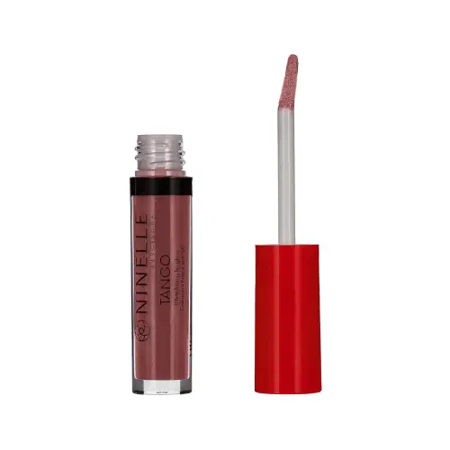 Ultra-shining lip gloss TANGO №708 pastel marsala