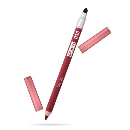 PUPA Lablar uchun qalam TRUE LIPS ton 033 Bordo