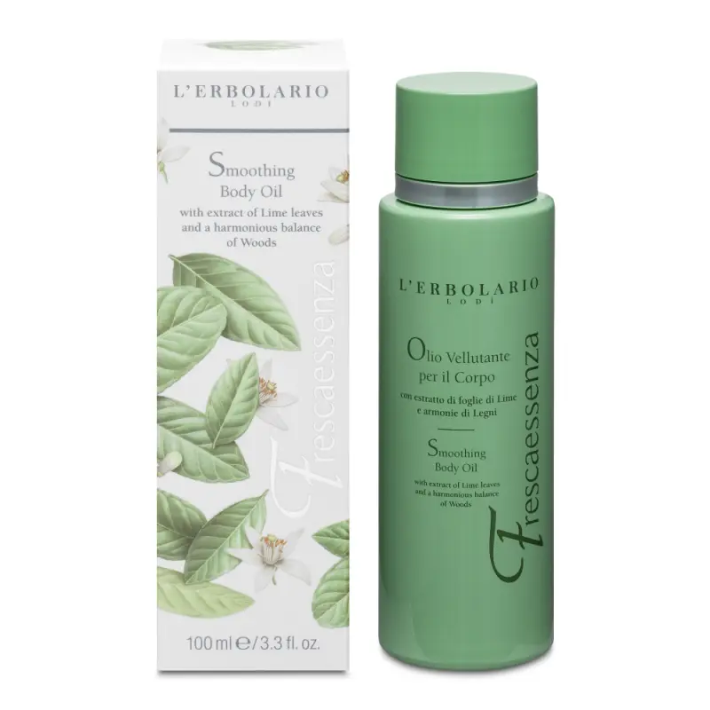 L'Erbolario Frescaessenza Smoothing Body Oil Разглаживающее масло для тела Frescaessenza 100мл