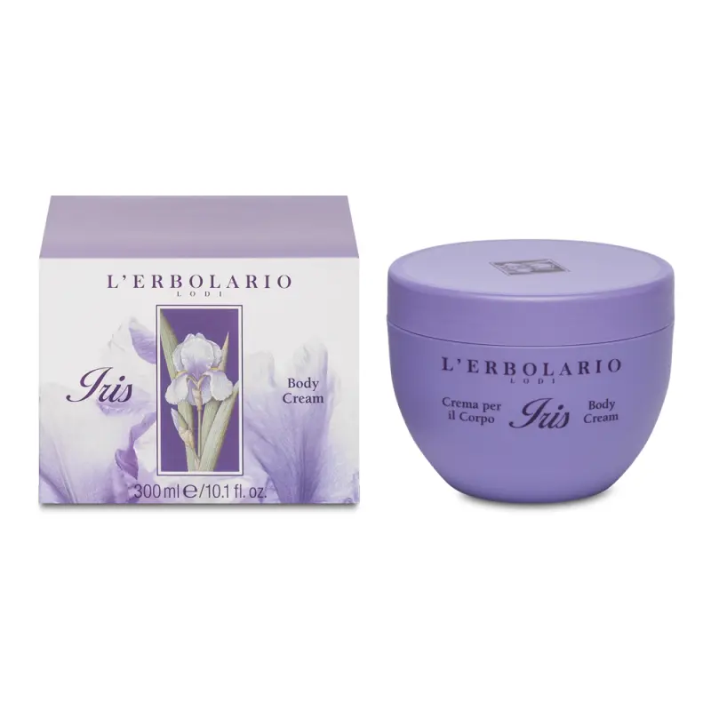 L'Erbolario Iris Perfumed Body Cream КРЕМ ДЛЯ ТЕЛА «ИРИС» 300мл
