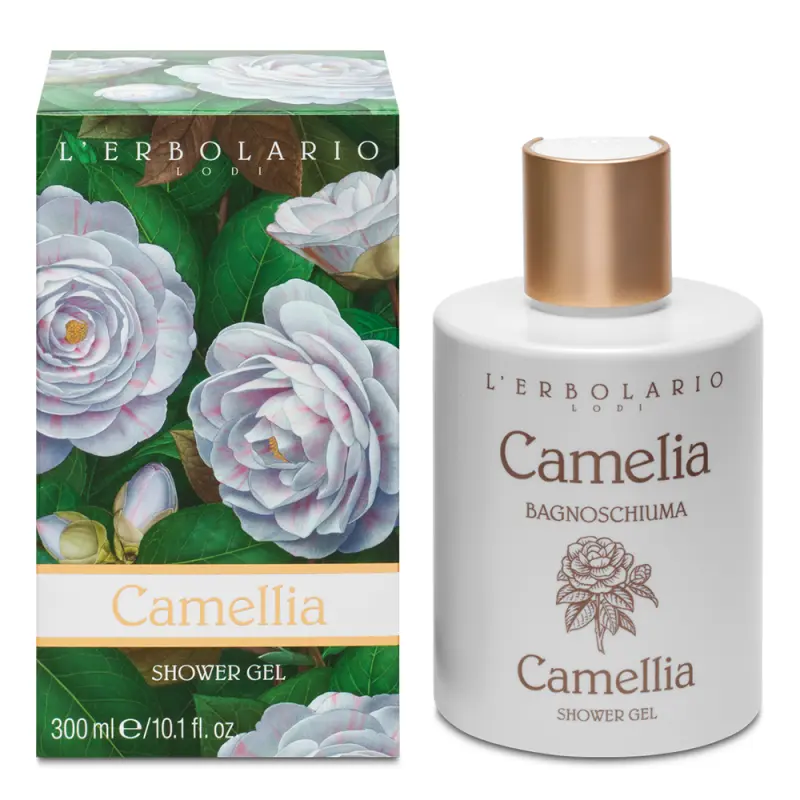 L'Erbolario Camelia Shower Gel 300ml ГЕЛЬ ДЛЯ ДУША CAMELIA 300 мл