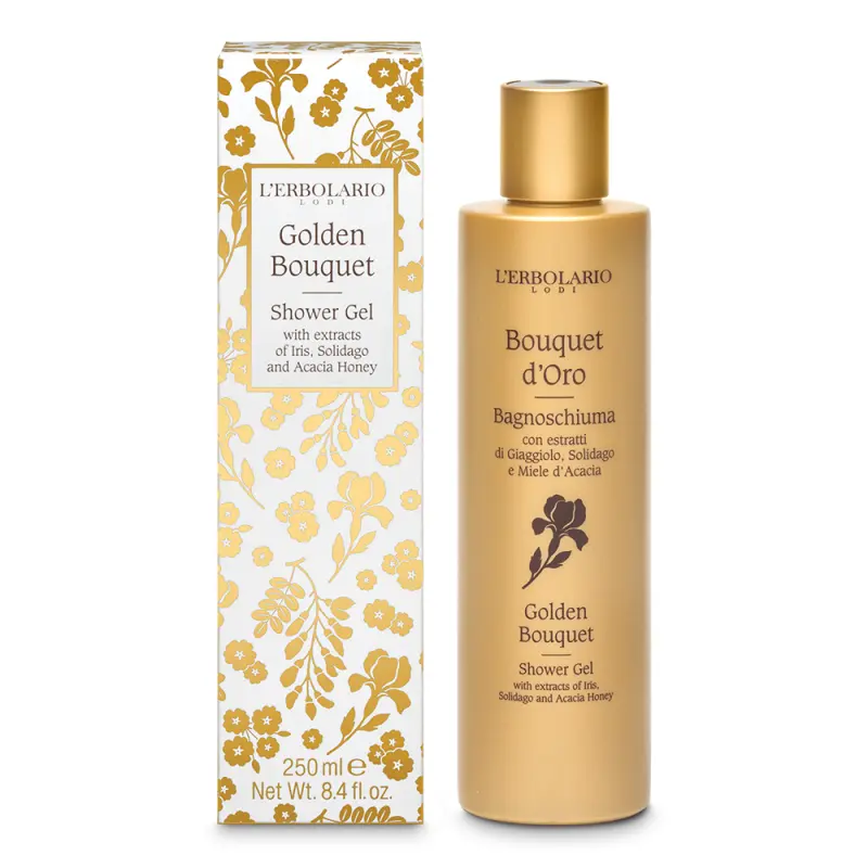 L'Erbolario Golden Bouquet Shower Gel Гель для душа Золотой букет 250мл