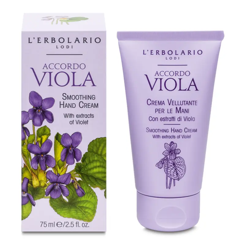 L'Erbolario Accordo Viola HAND Cream КРЕМ ДЛЯ РУК «АККОРДО ФИАЛКА» 75мл