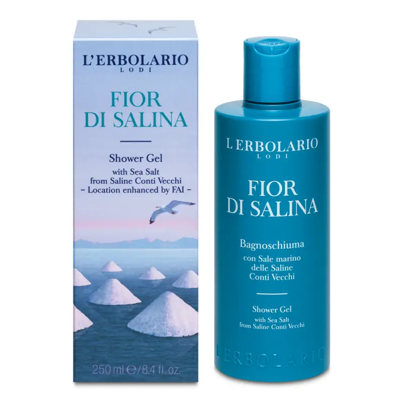 L'Erbolario Fior di Salina Shower gel Гель для душа Fior di Salina 250мл