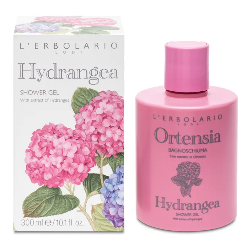 L'Erbolario Ortensia (Hydrangea) Bathfoam Пена для ванны Гортензия 300мл