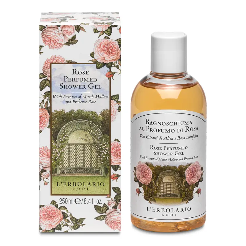 L'Erbolario Rose Bath Foam Романтическая роза - Пена для ванны 250 мл