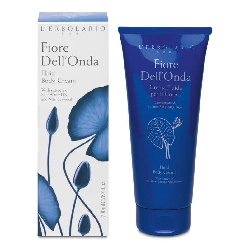 L'Erbolario Fiore Dell'Onda Флюидный крем для тела 200 мл