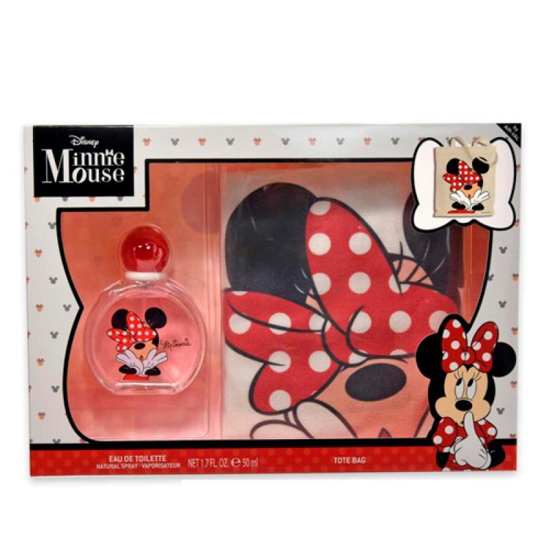Disney Minnie Детский набор Туалетная вода-спрей 50 мл + Гель для душа 100 мл + Сумочка