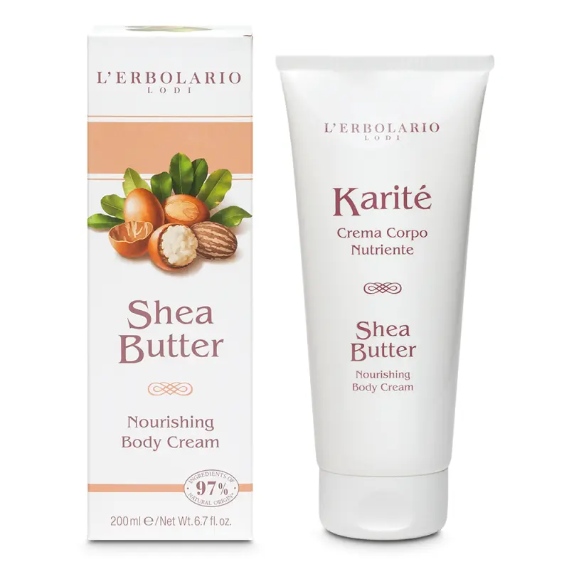 L'Erbolario Shea Butter Nourishing Body Cream Shea Butter Крем для тела питательный shea butter nourishing body cream 200мл