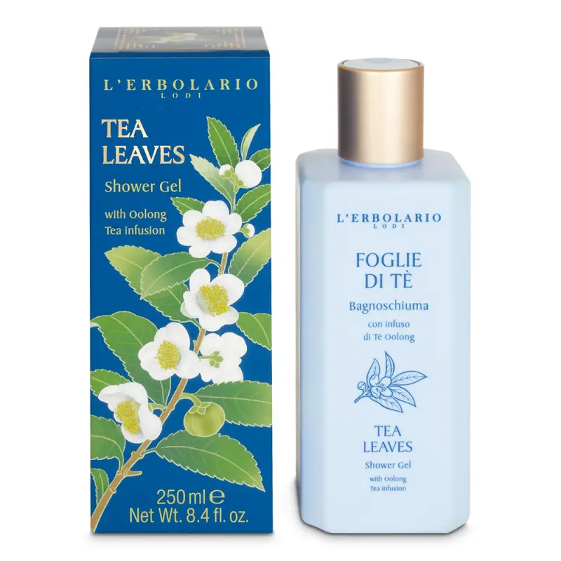 L'Erbolario Tea Leaves Shower Gel Гель для душа Чайные листья 250мл