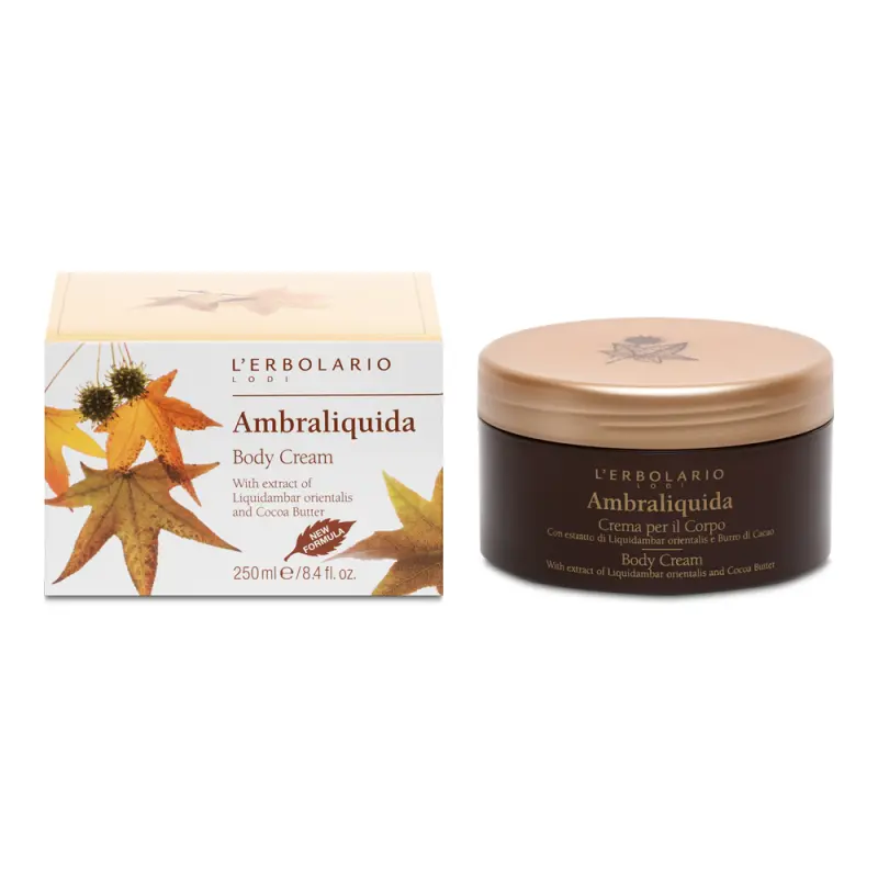 L'Erbolario Ambraliquida Body Cream Крем для тела Ambraliquida 250мл
