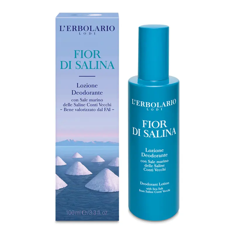 L'Erbolario Fior di Salina Deodorant Дезодорант-лосьон Соленый Бриз, Deodorant Lotion Fior Di Salina 100 мл