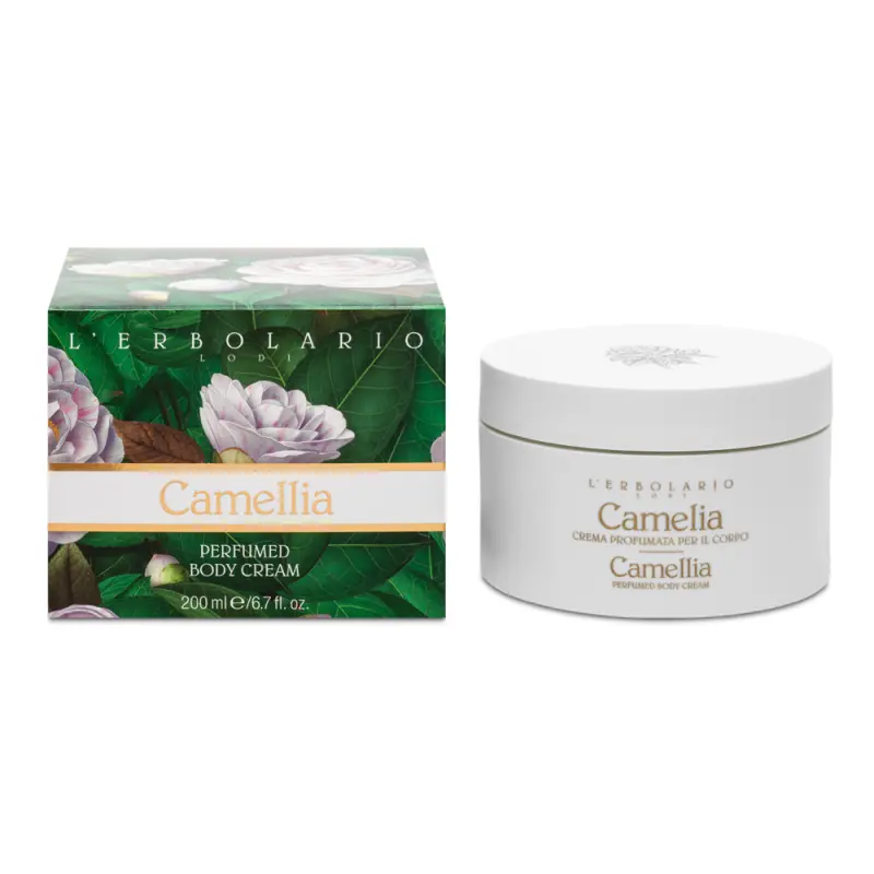 L'Erbolario Camelia Body Cream КРЕМ ДЛЯ ТЕЛА КАМЕЛИЯ 200мл