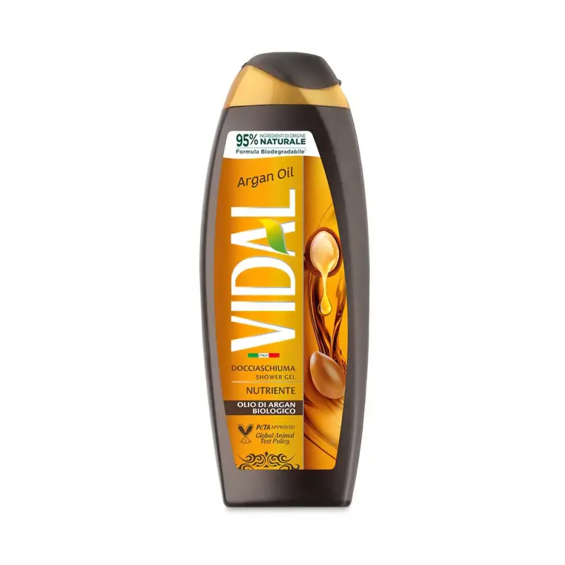 TESORI D'ORIENTE ГЕЛЬ ДЛЯ ДУША VIDAL ARGAN OIL С МАСЛОМ АРГАНЫ 250МЛ