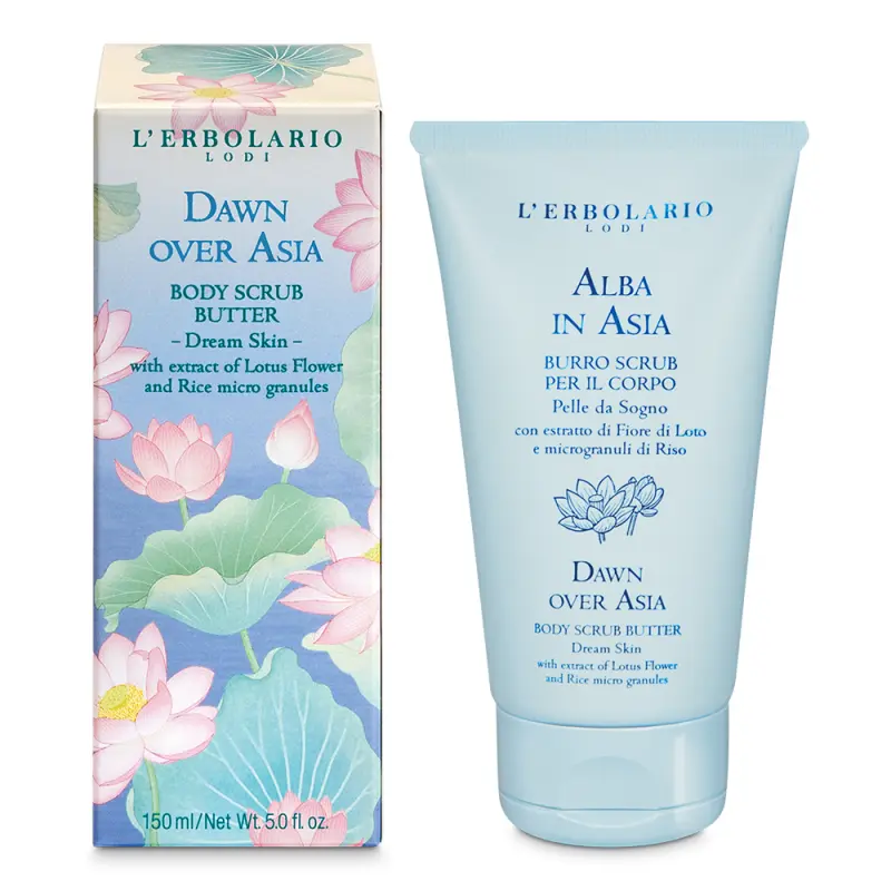 L'Erbolario Dawn over Asia Body Scrub Butter Скраб для тела «Рассвет над Азией» 150мл