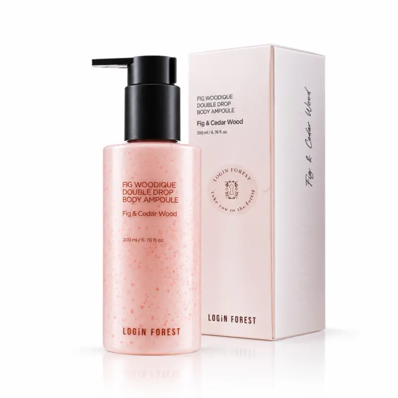 АМПУЛА ДЛЯ ТЕЛА FIG WOODIQUE DOUBLE DROP BODY AMPOULE 200ML (LOGIN FOREST)
