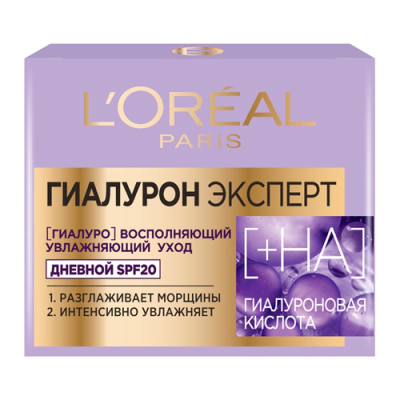 L'Oreal Дневной крем Hyaluron Expert SPF20, 50мл