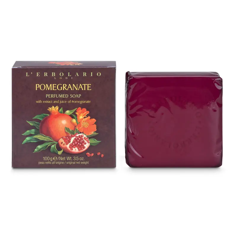 L'Erbolario Pomegranate Soap Парфюмированное мыло Гранат 100гр