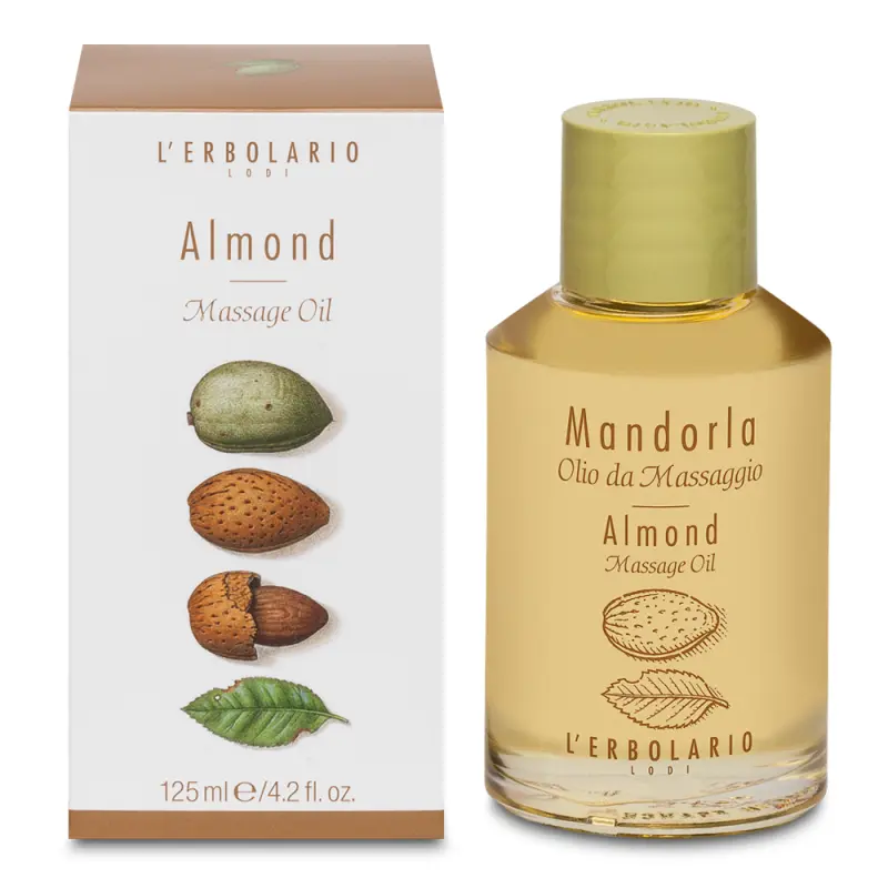 L'Erbolario Almond Massage Oil Массажное масло Миндаль 125мл