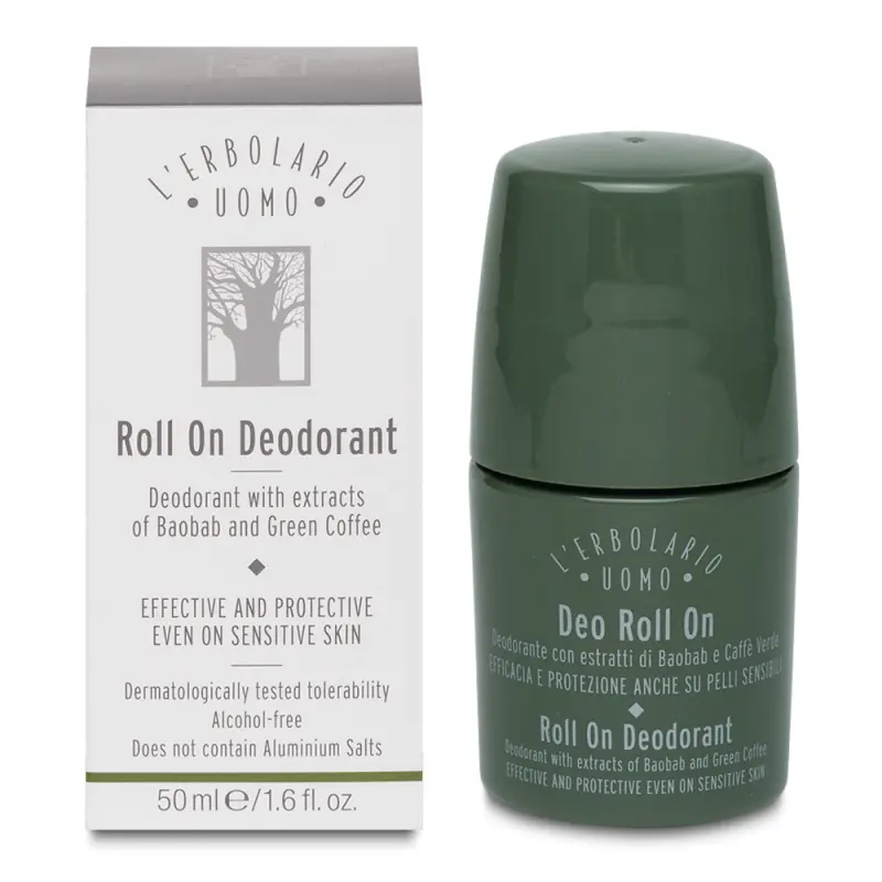 L'Erbolario Uomo Roll On Deodorant Шариковый дезодорант 50мл