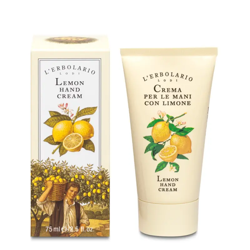 L'Erbolario Lemon Hand Cream Крем для рук увлажняющий Lemon Hand Cream, 75мл