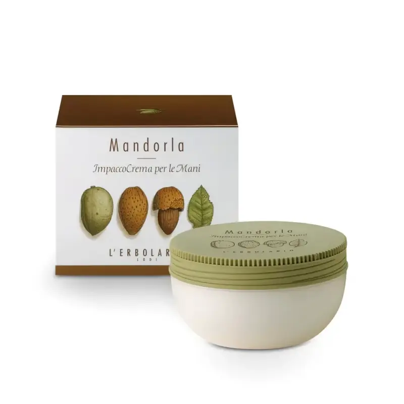 L'Erbolario Almond Hand Cream Pack Крем для рук с миндалем 200мл