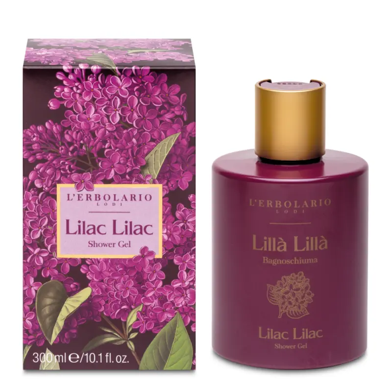 L'Erbolario Lilac Lilac Shower Gel Гель для душа Сирень 300мл