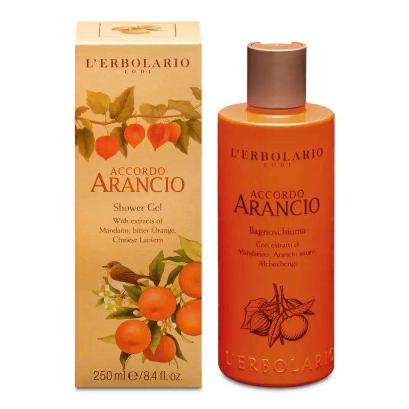 L'Erbolario Accordo Arancio shower gel ГЕЛЬ ДЛЯ ДУША ARANCIO ACCORDO 250мл