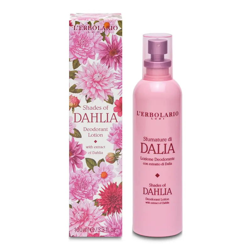 L'Erbolario Shades of Dahlia Deodorant Lotion Дезодорант-лосьон Shades of Dahlia 100 мл