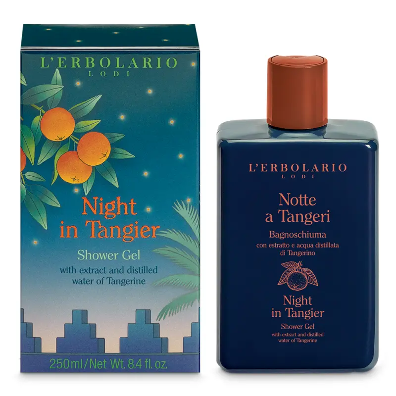 L'Erbolario Night in Tangier Shower Gel Гель для душа Ночь в Танжере 250мл