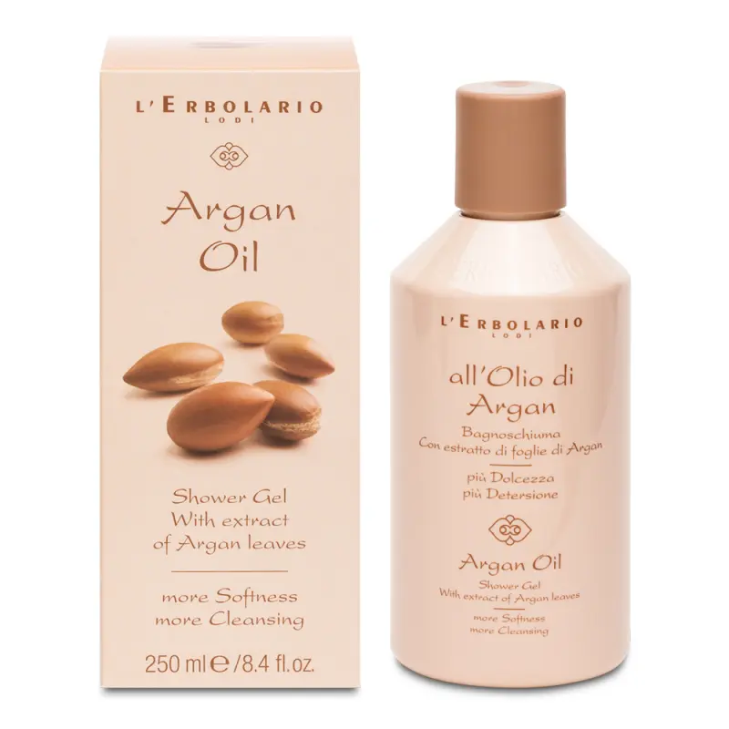 L'Erbolario Argan Oil Shower Gel Гель для душа с натуральным аргановым маслом 250мл