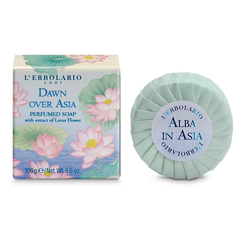 L'Erbolario Dawn over Asia Soap Парфюмированное мыло Рассвет над Азией 100гр