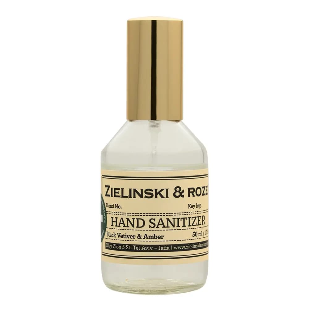 Zielinski & Rozen Sanitizer Hand Spray 199 Black vetiver, Amber Санитайзер Спрей для рук 199 Черный ветивер, Амбра 50мл