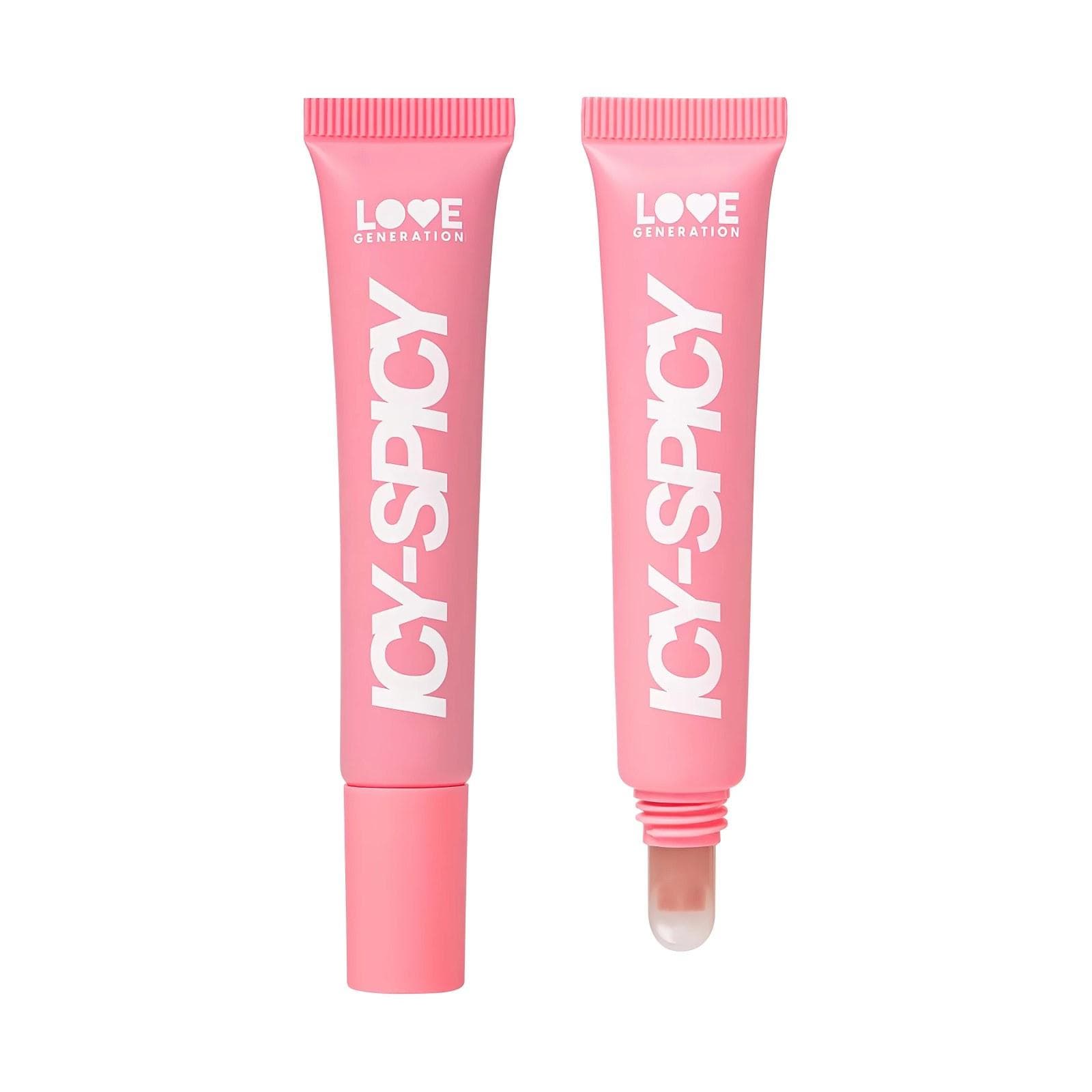 Glossy lip tint Plump Lip Gloss "Icy-spicy" tone 06