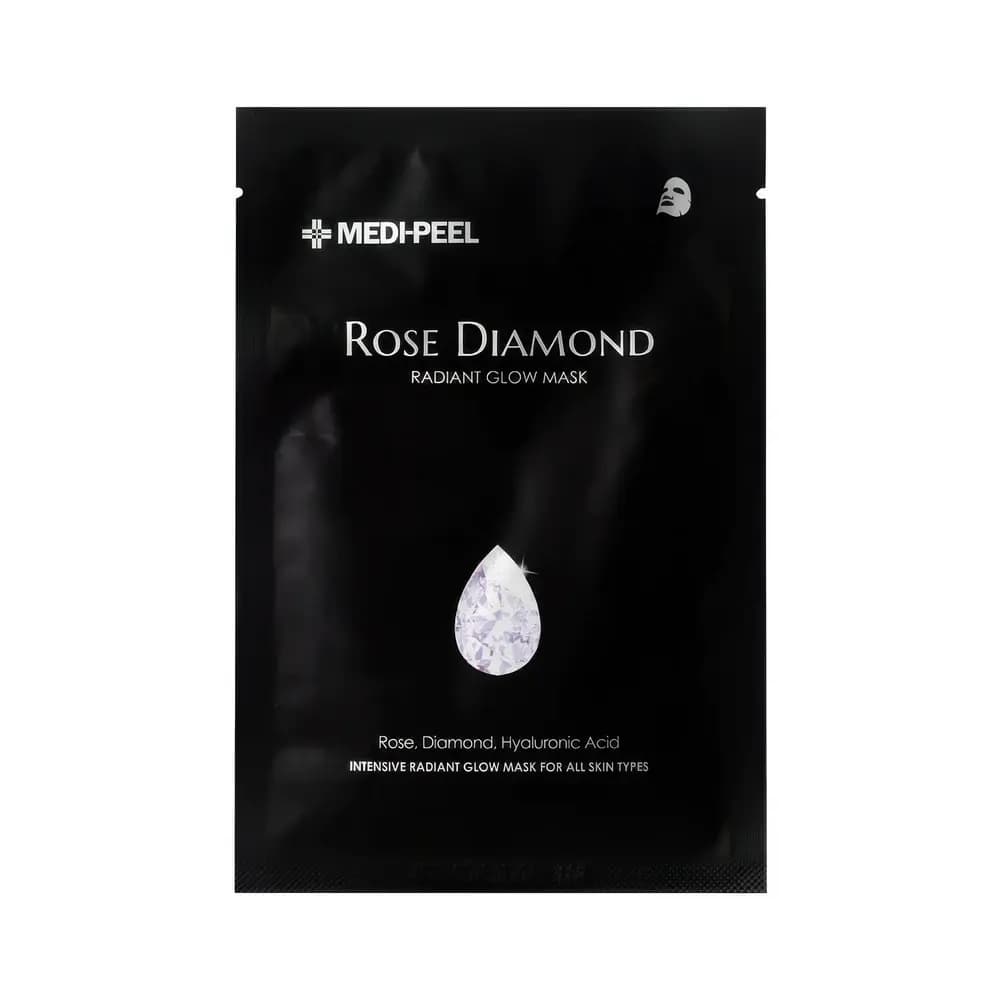 ROSE DIAMOND RADIANT GLOW MASK SHEET/Маска для лица MEDI-PEEL Rose Diamond Radiant Glow тканевая 25 мл