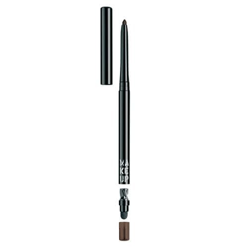 Make up Factory Автоматический контурный карандаш для глаз Automatic Eyeliner т.04 шоколадный черный