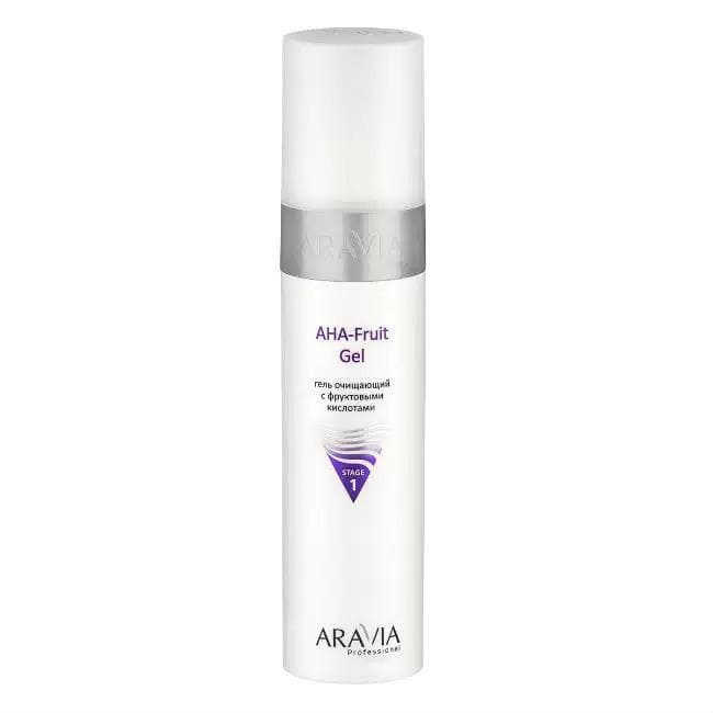 Aravia Professional ель очищающий с фруктовыми кислотами AHA Fruit Gel 250 мл