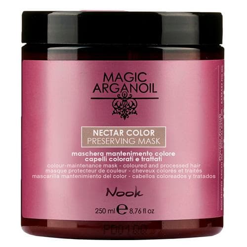 NOOK Rangni saqlash uchun niqob MAGIC ARGANOIL Nectar Color 250 ML