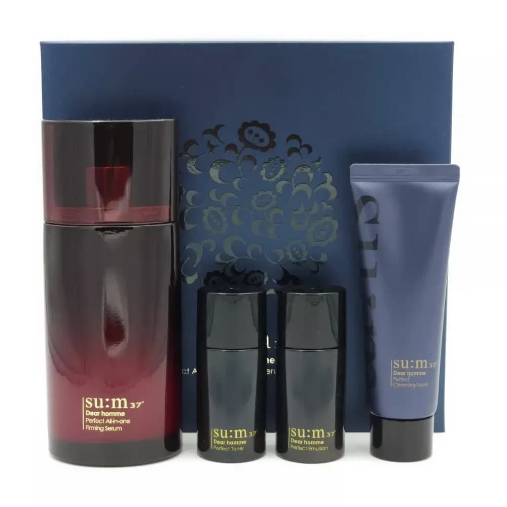 SU:M37 Dear Homme Perfect All-in-one Firming Serum 110 мл Special Set КРАСНЫЙ Подарочный набор