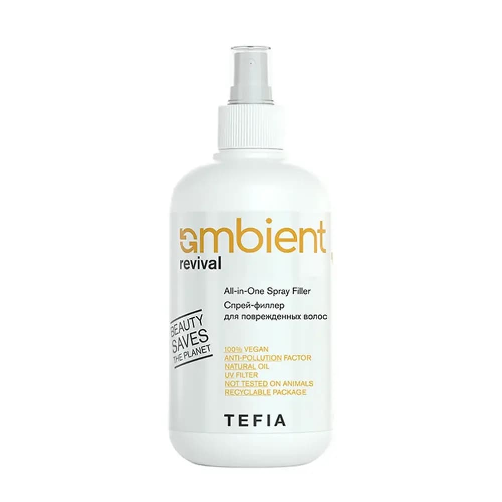 TEFIA Shikastlangan sochlar uchun filler-sprey 250 ml