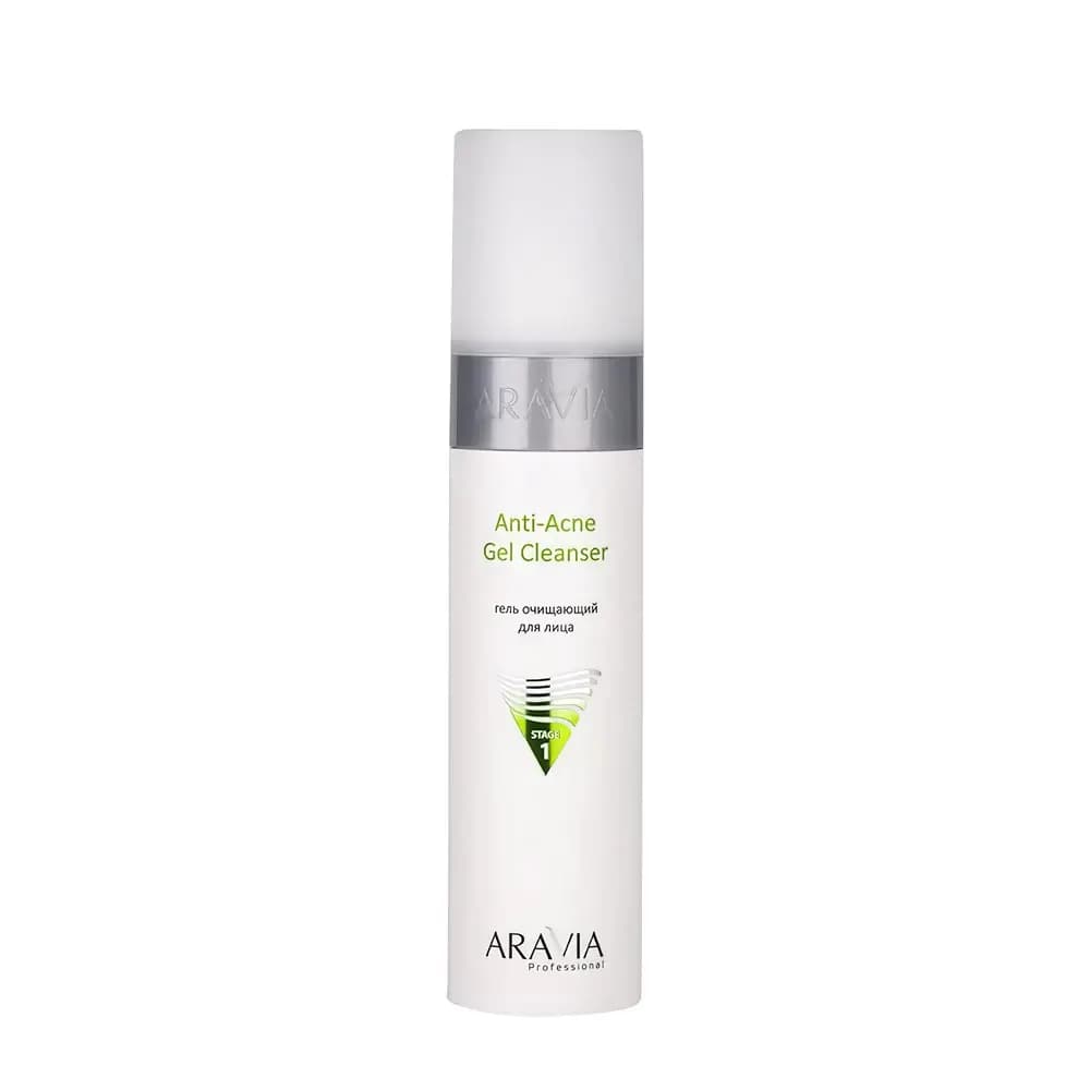 ARAVIA Professional Гель очищающий для жирной и проблемной кожи лица Anti-Acne Gel Cleanser, 250 мл