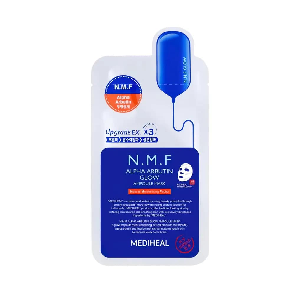 MEDIHEAL NMF ALPHA ARBUTIN GLOW AMPOULE MASK NMF Alpha Arbutin Glow 25 ml