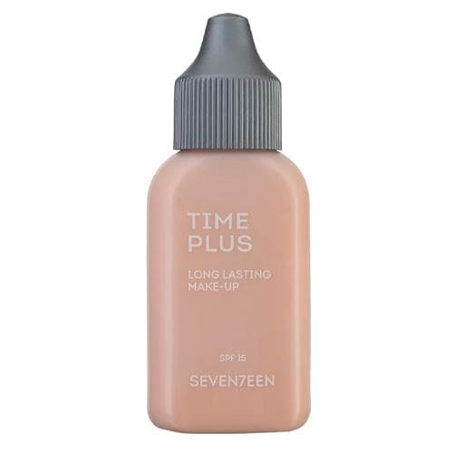 Seventeen Uzoq muddat ta'sir qiluvchi tonal krem t.3 TIME PLUS LONGLASTING MAKE UP Tabiiy bej