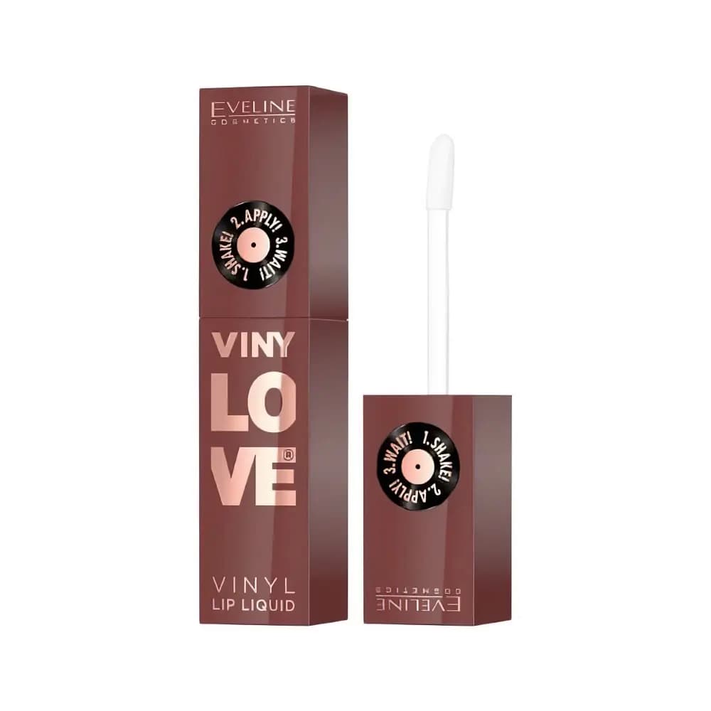 Eveline ЖИДКАЯ ПОМАДА ДЛЯ ГУБ С ВИНИЛОВЫМ ЭФФЕКТОМ VINYLOVE 4 ML NR 07 PL/ANG