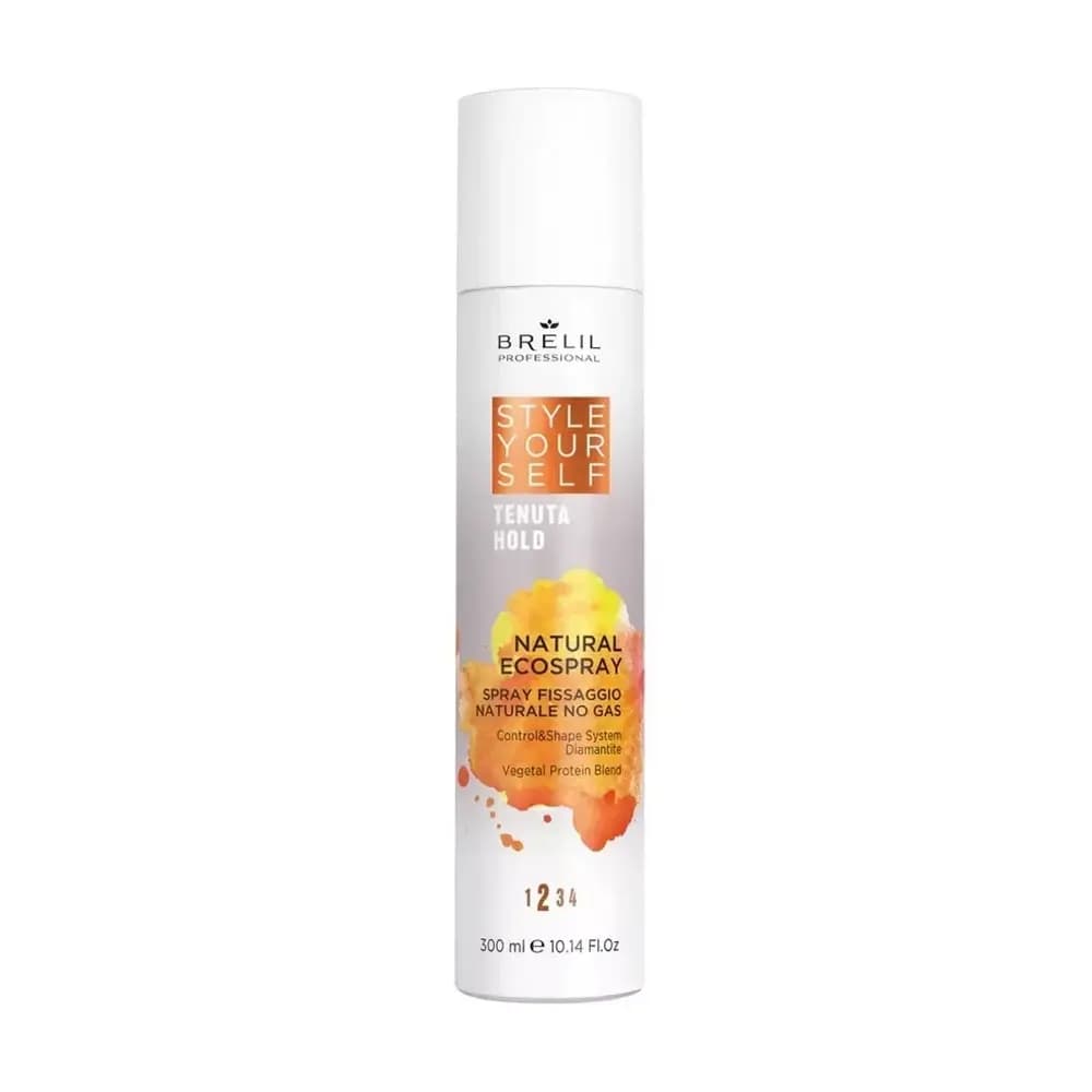 Brelil NATURAL ECOSPRAY Спрей натуральной фиксации , 300 мл.