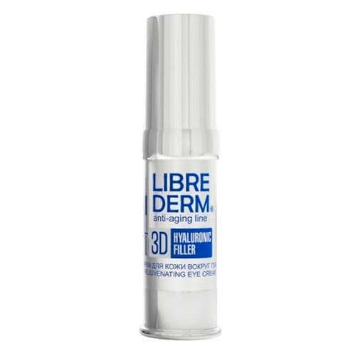 LIBREDERM Gialuronli 3D filler ko'z atrofidagi teri uchun yoshartiruvchi krem 15 ml