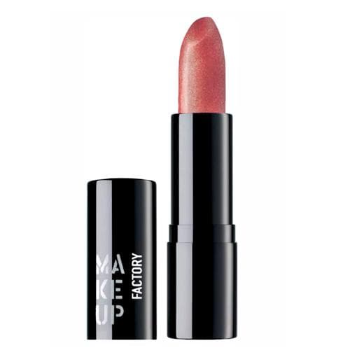 Make up Factory Помада для губ SHIMMER LIP STICK тон 08 Гламурный абрикосовый